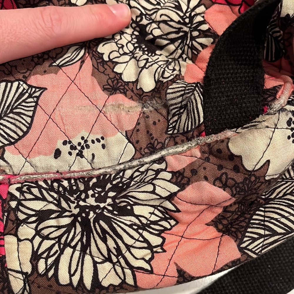 Vera Bradley Backpack - Mocha Rouge - Picture 7 of 8